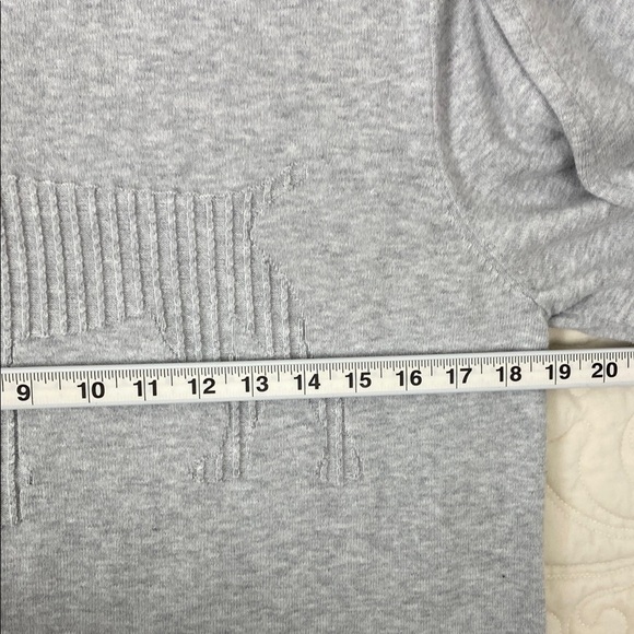 Frederik Anderson Copenhagen Cotton Dog Sweater Gray Sz Medium - Picture 5 of 7